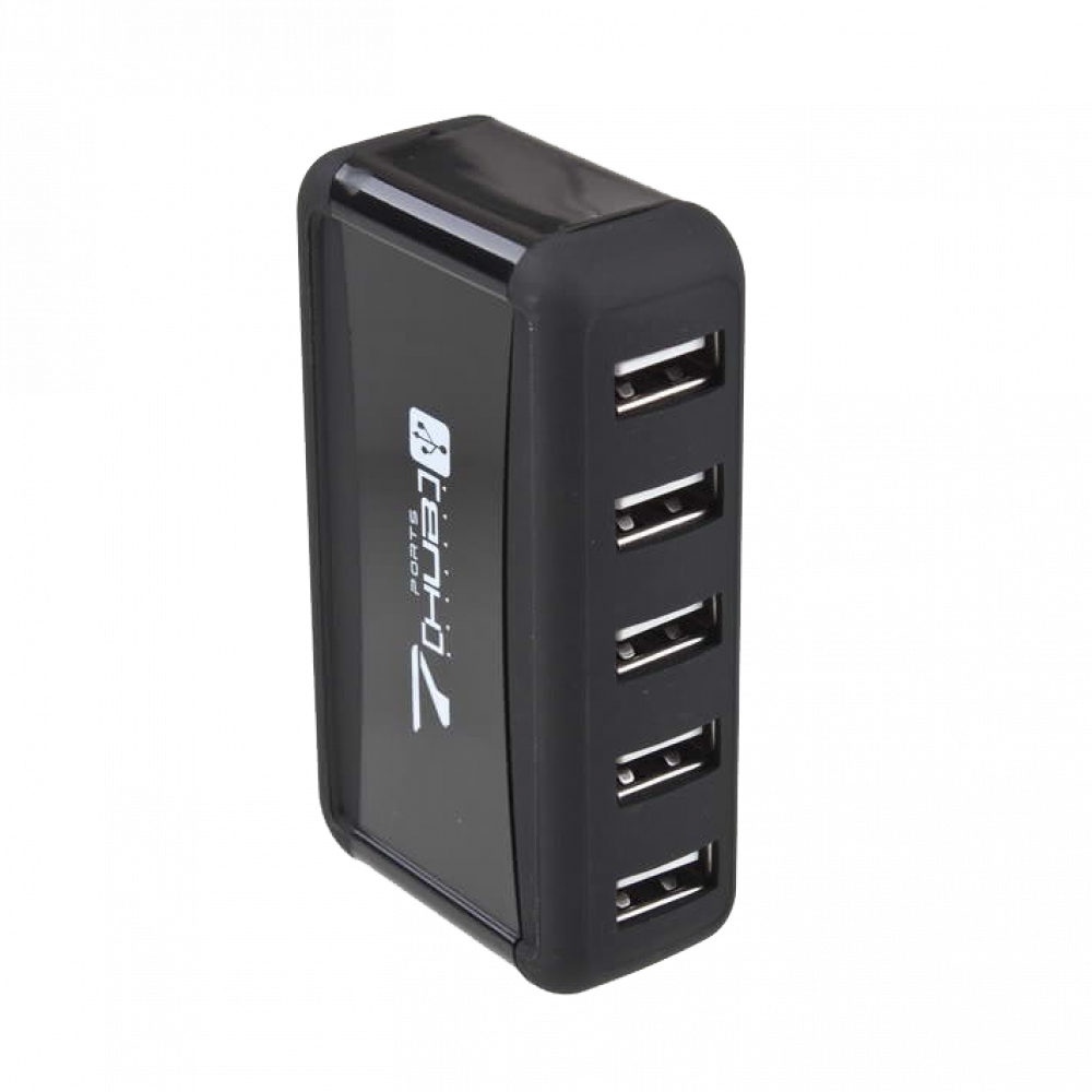 7 Port USB 2.0 HUB with Power Adapter (Type A)