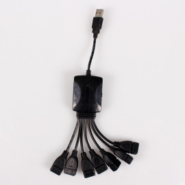 7 Port USB 2.0 HUB with Power Adapter (Type B)