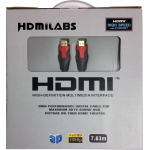 HDMI-to-HDMI Cable - HDMILABS (7.63 Meter - 25 Feet)