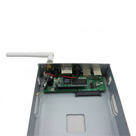 Wireless NAS Hard Drive Enclosure for 3.5 SATA HDD